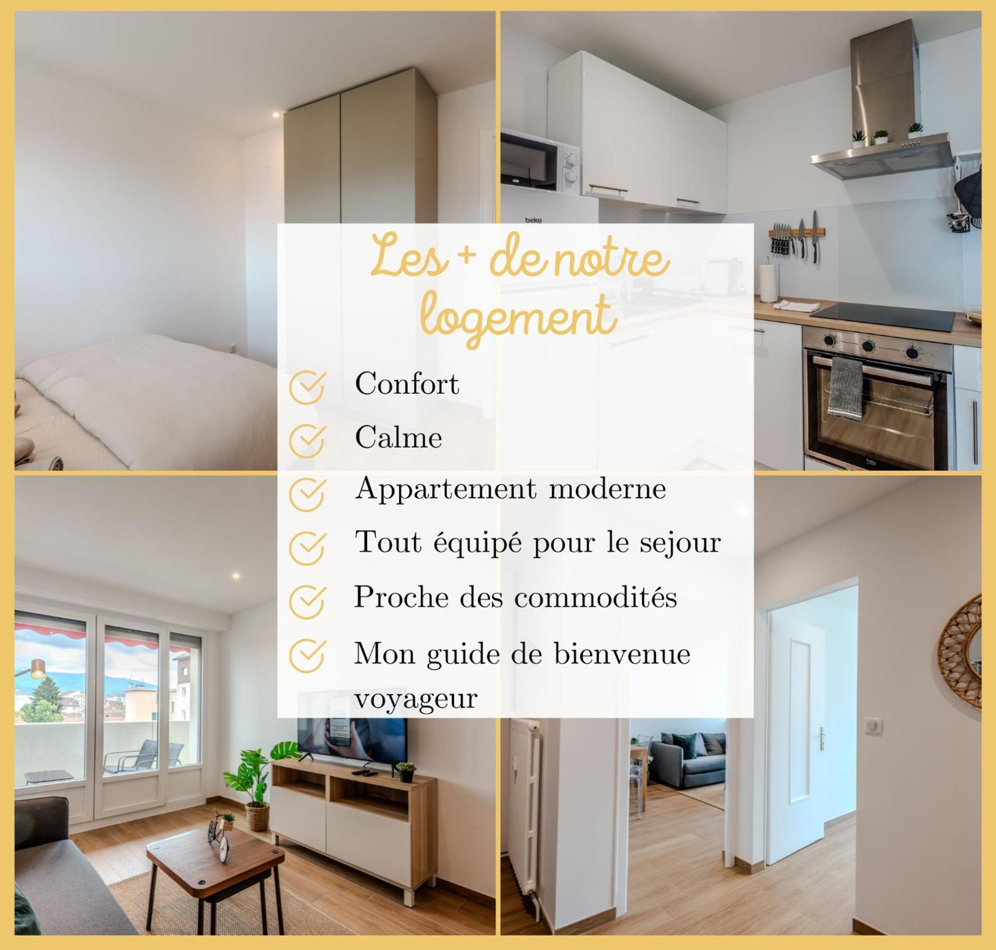 Chez Gwen I T3 I Gaillard Exterior foto
